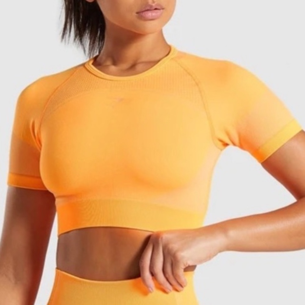 Gymshark ultra seamless crop top